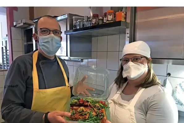 Behindertenwerkstatt Triskele bietet jetzt Essen zum Mitnehmen an