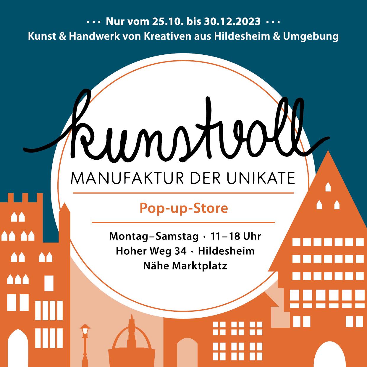 Unser Debüt im Projektladen „Kunstvoll“!